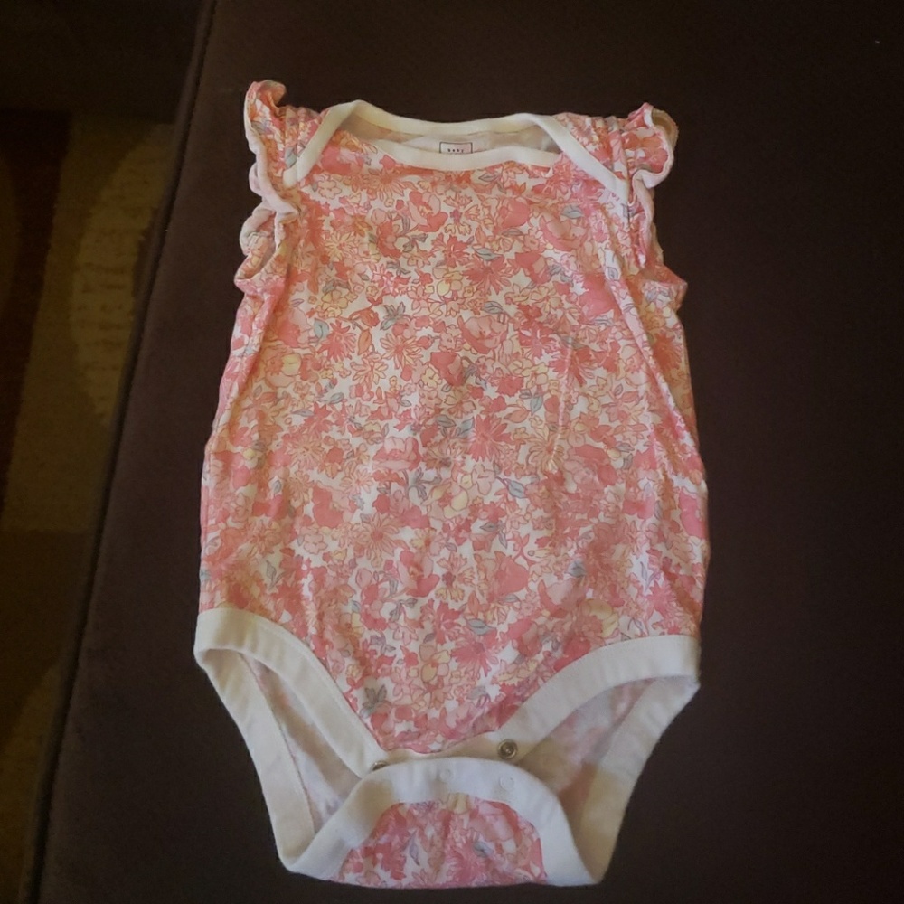 Baby Gap Floral Onesie